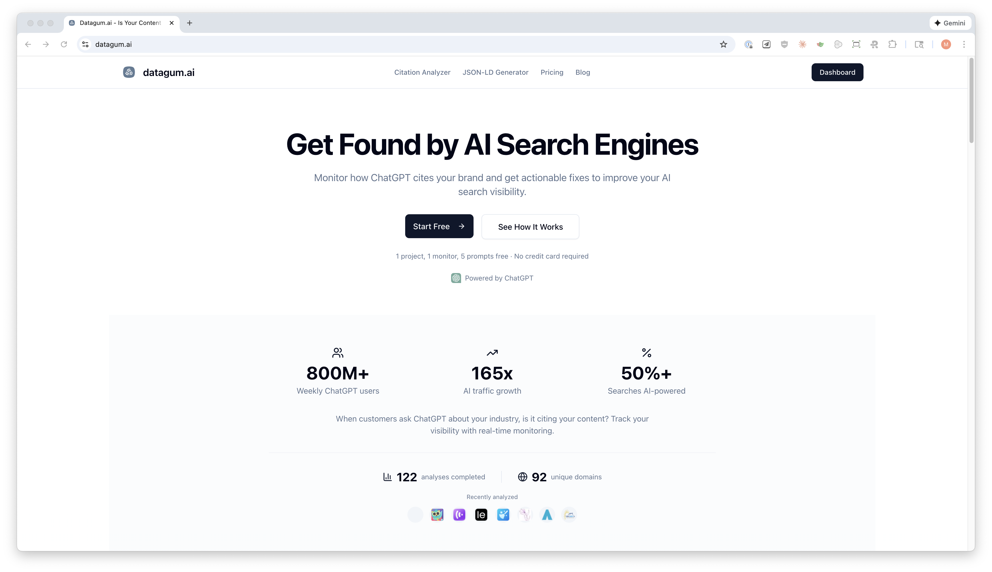 Datagum.ai screenshot